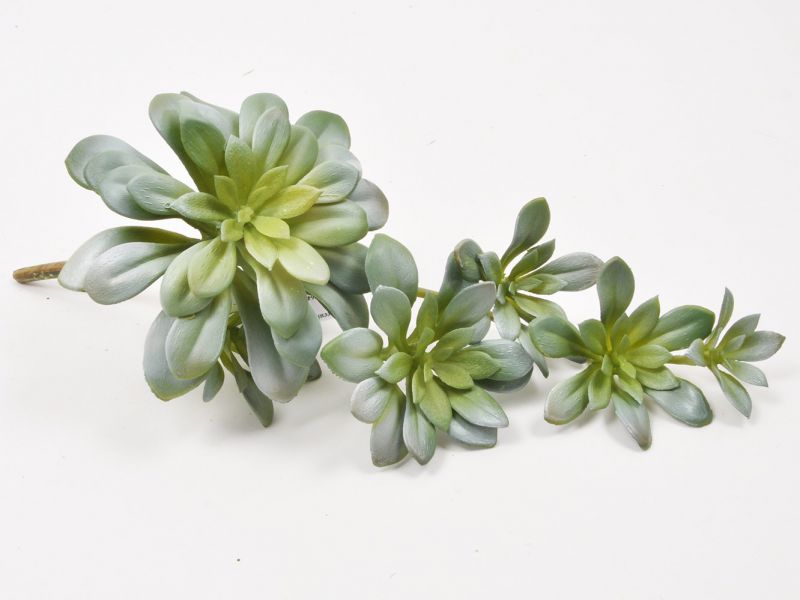 Pick planta crasa 30cm color verde