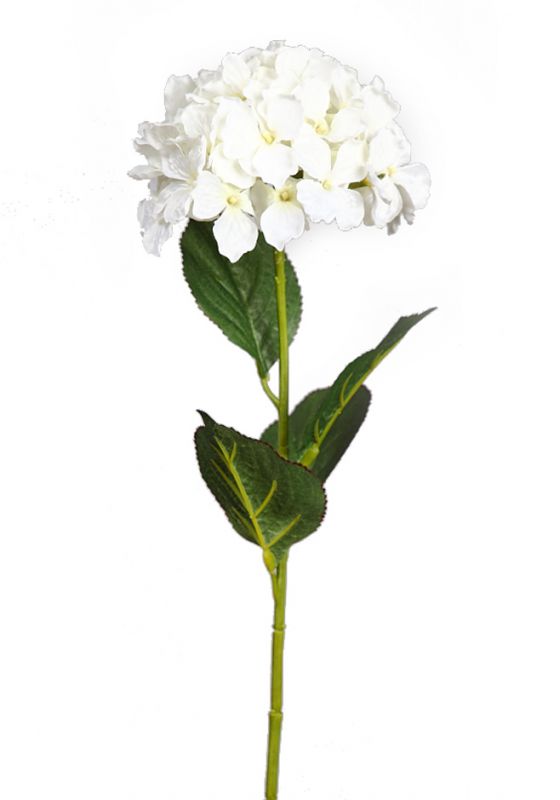 Vara hortensia artificial blanco 74 cm x 18cm