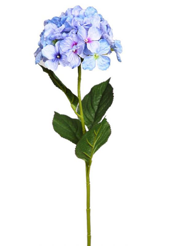 Vara hortensia artificial azul 74 cm x 18cm