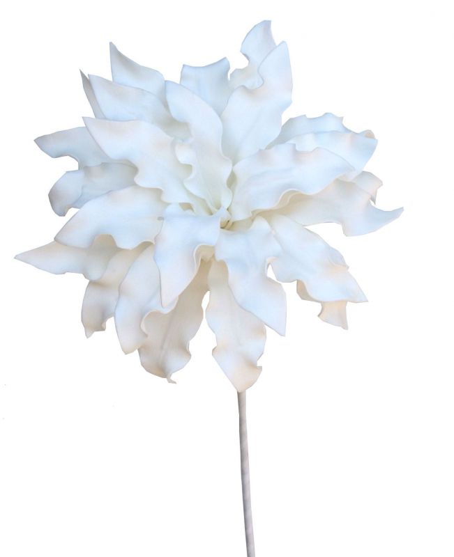 Flor foam blanca