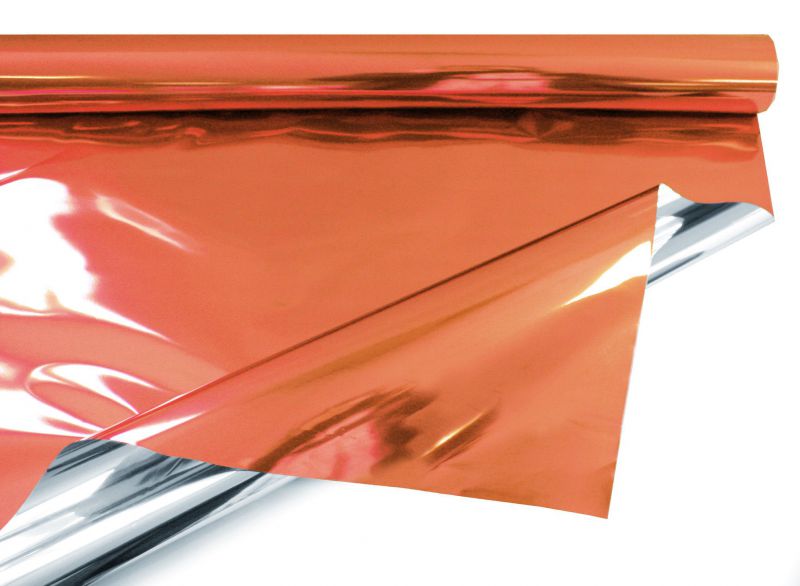 Bobina metalizado 1 cara color cobre 70cm x 50m