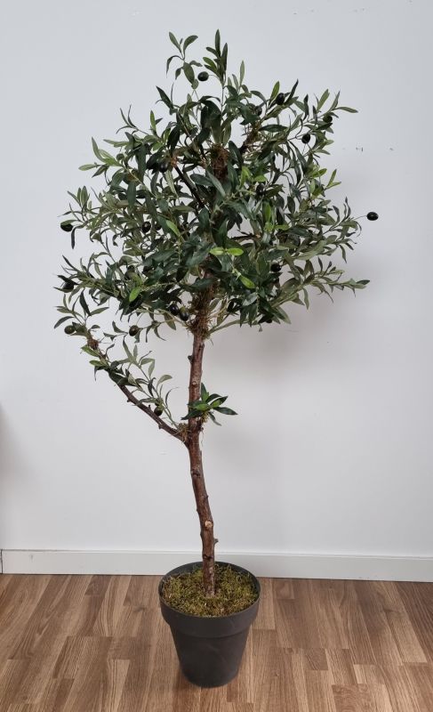 Arbol olivo artificial color blanco altura 150cm y 70cm de ancho. tron